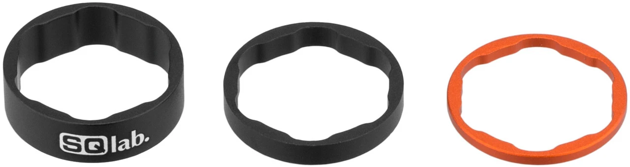 Sqlab Spacer Set Für 1 1/8" 3-teilig 1 Sqlab Spacer Set Für 1 1/8" 3-teilig