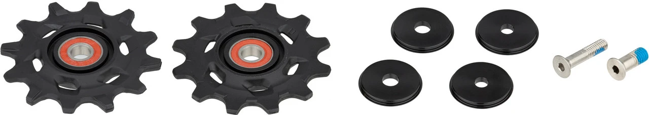 SRAM Schalträdchen Set Für X-Sync Force ETap AXS 12-fach Schaltwerk 2 SRAM Schalträdchen Set Für X-Sync Force ETap AXS 12-fach Schaltwerk – Bild 2