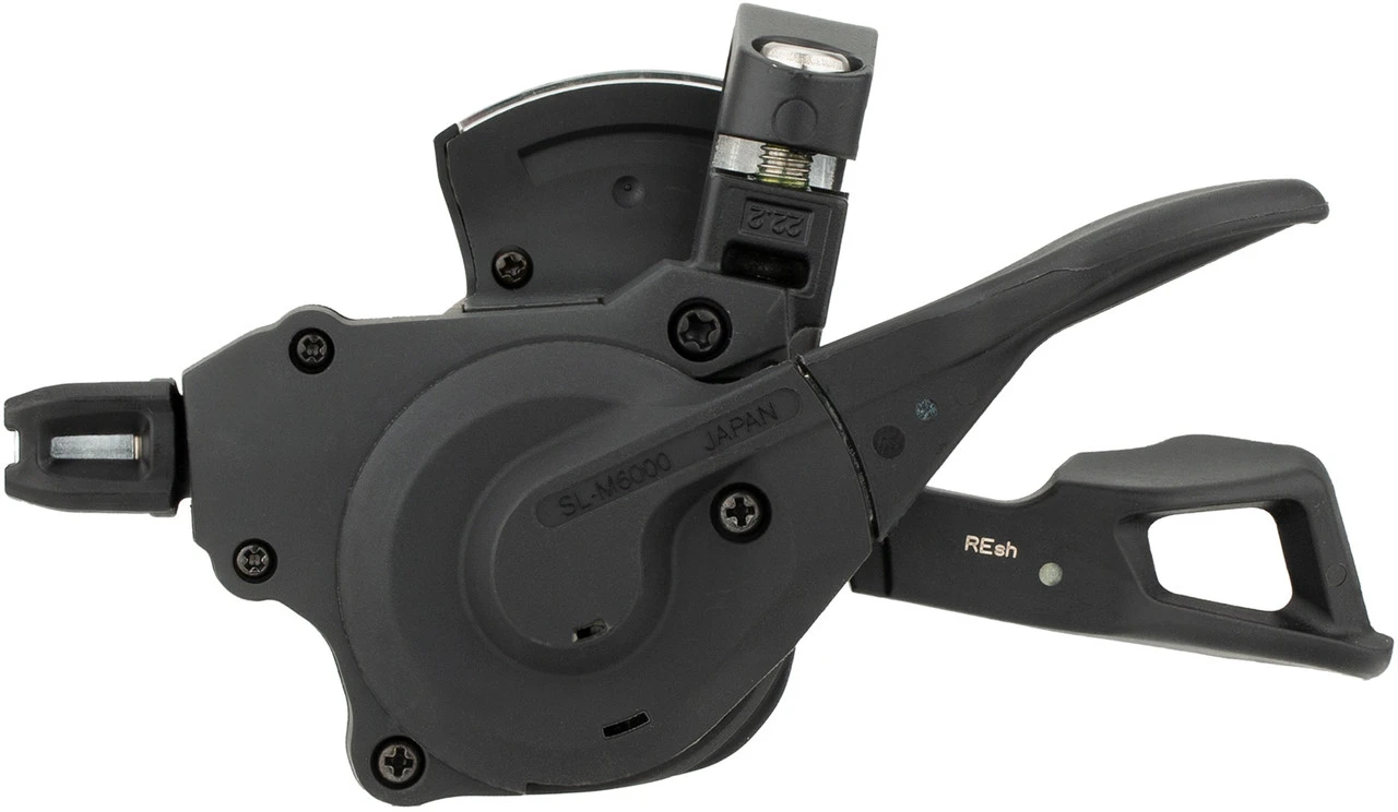 Shimano Deore V+h Schaltgriffe SL-M6000 Klemmschelle M. Ganganzeige 2/3/10fach 3 Shimano Deore V+h Schaltgriffe SL-M6000 Klemmschelle M. Ganganzeige 2/3/10fach – Bild 3