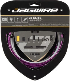 JAGWIRE 2X Elite Link Schaltzugset -Fahrradzubehör Geschäft 322388