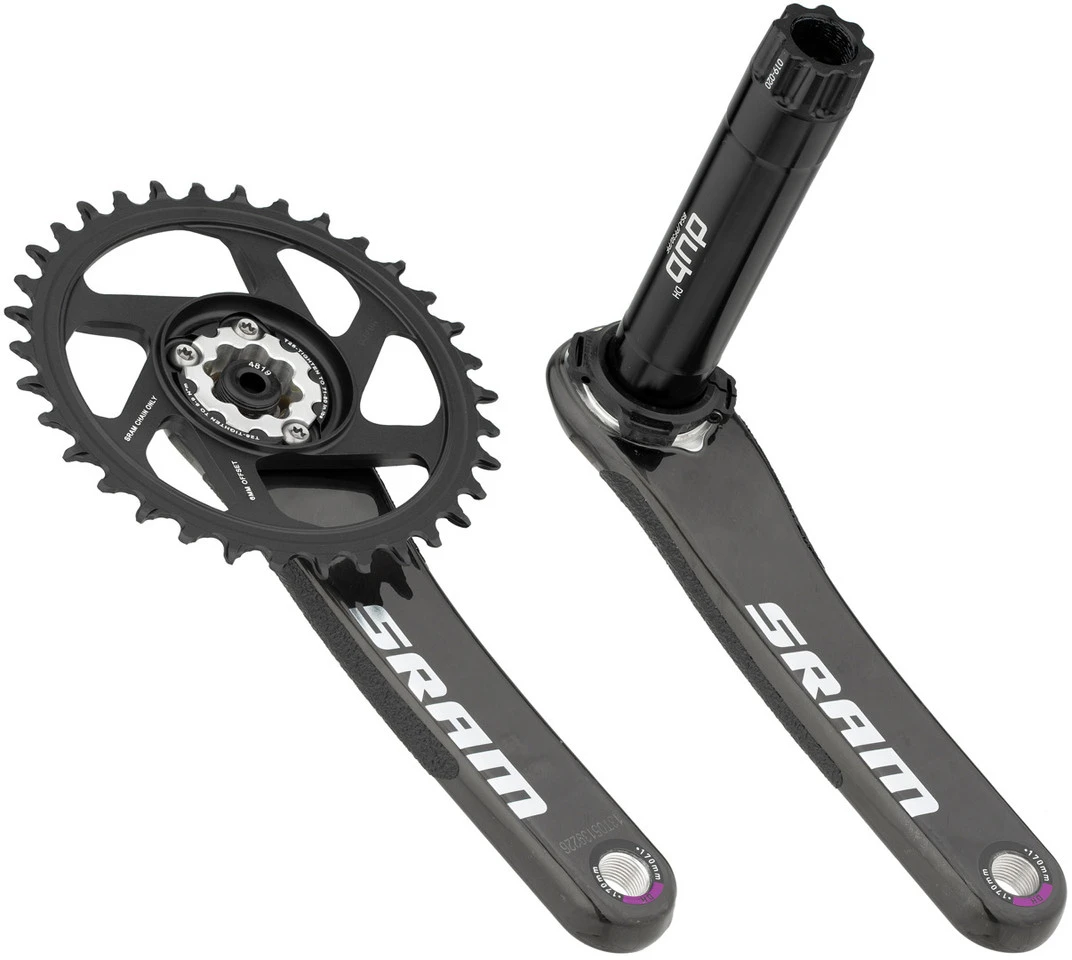 SRAM X01 DH DUB Direct Mount 11-fach Carbon Kurbelgarnitur 7 SRAM X01 DH DUB Direct Mount 11-fach Carbon Kurbelgarnitur – Bild 7