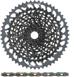 SRAM GX Eagle XG-1275 Kassette + Eagle Kette 12-fach Verschleißset -Fahrradzubehör Geschäft 338264
