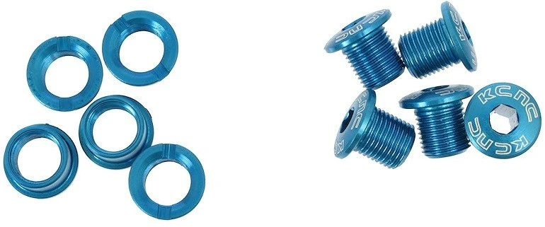 Kcnc Kettenblattschraubenset Road M8,5 Lang 1 Kcnc Kettenblattschraubenset Road M8,5 Lang